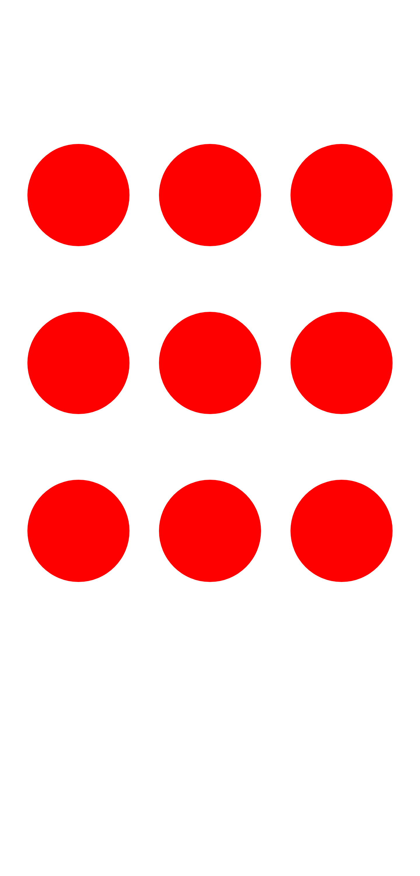 red circles on a grid